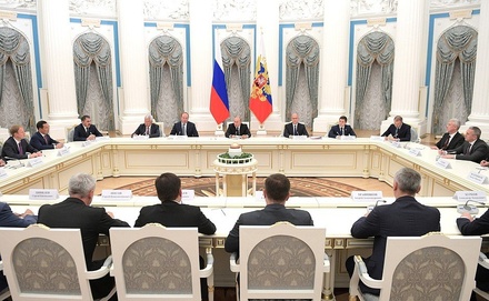 Глеб Никитин встретился с Владимиром Путиным и другими избранными губернаторами