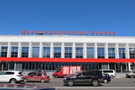 На Московском вокзале с потолка хлынула вода (ВИДЕО)