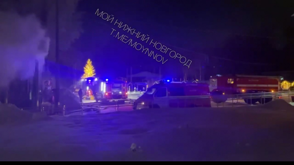 Пожар произошел в кафе в парке «Швейцария» в Нижнем Новгороде