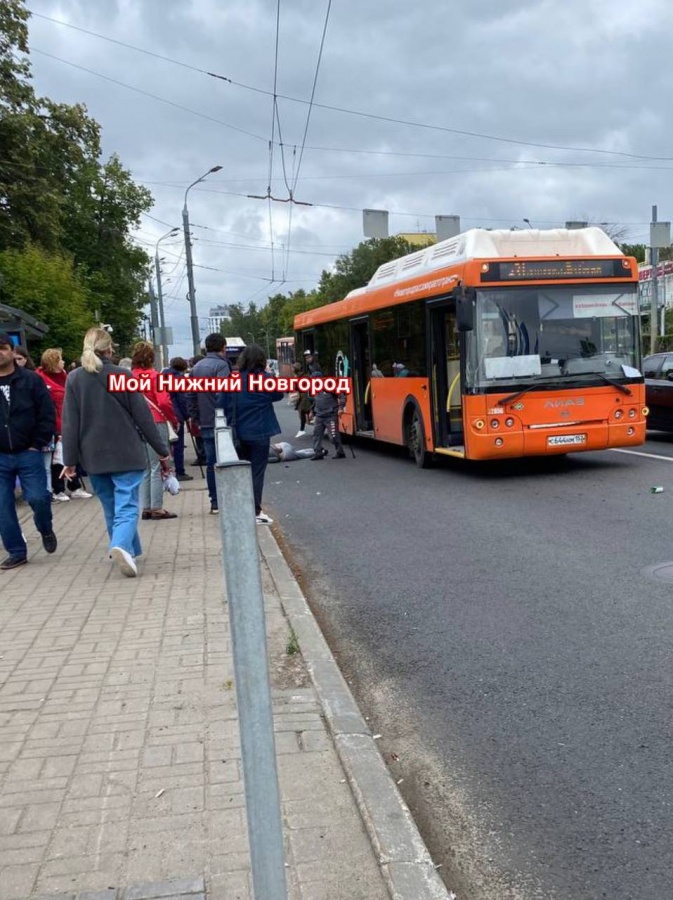 Автобус сбил пьяного мужчину в Нижнем Новгороде - фото 1
