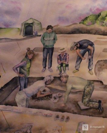 Монеты, украшения и боевые топоры: фоторепортаж с выставки археологических находок в Нижнем Новгороде - фото 63