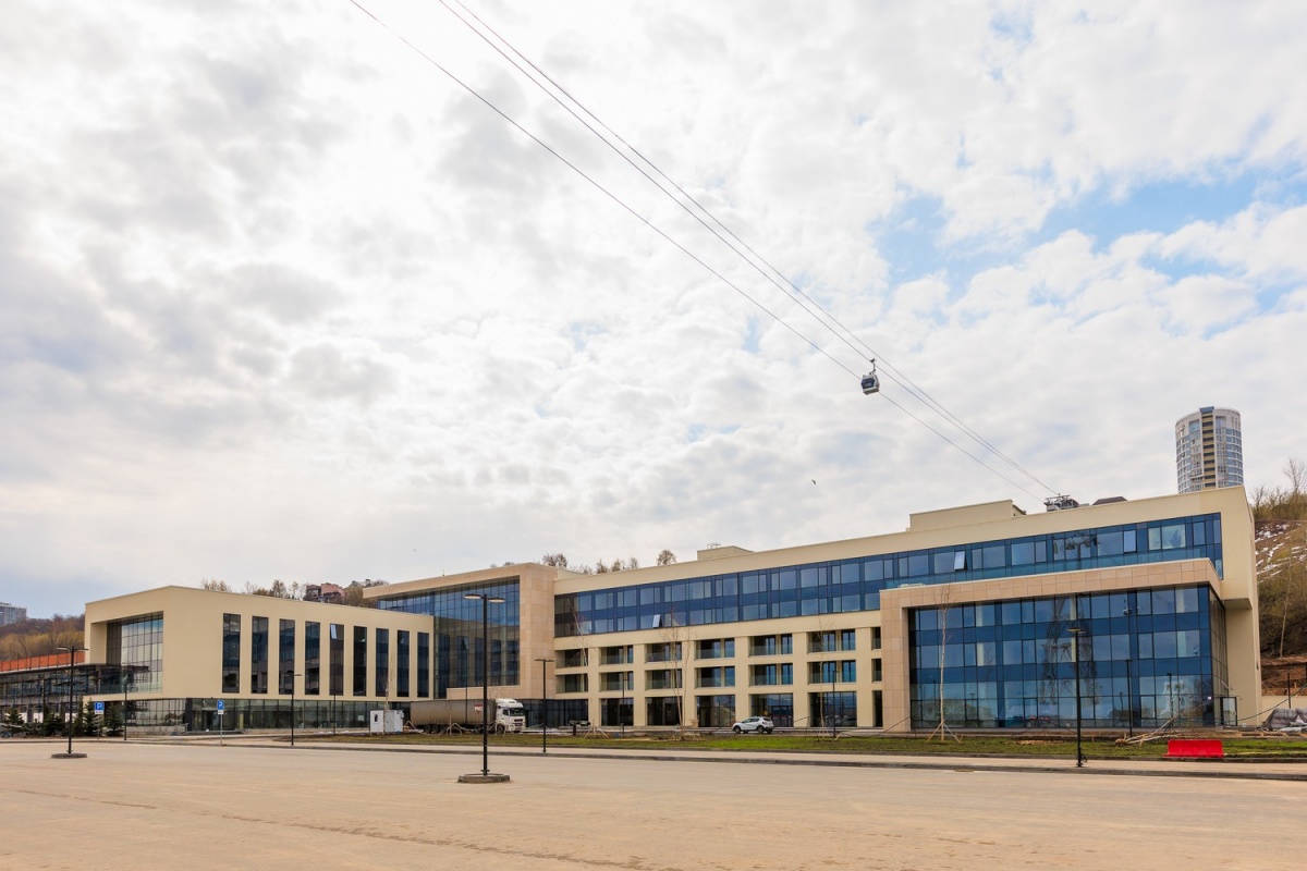 В Нижнем Новгороде построили пятизвездочный отель на Гребном канале: фото - фото 1