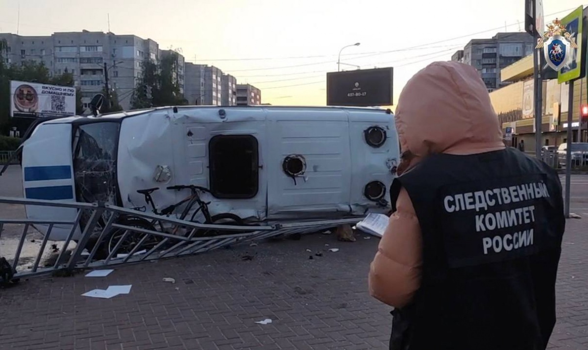 Опубликовано видео с места смертельного ДТП с полицией в Кстовском районе