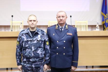 Сотрудника нижегородского ГУФСИН наградили за отвагу в ходе СВО