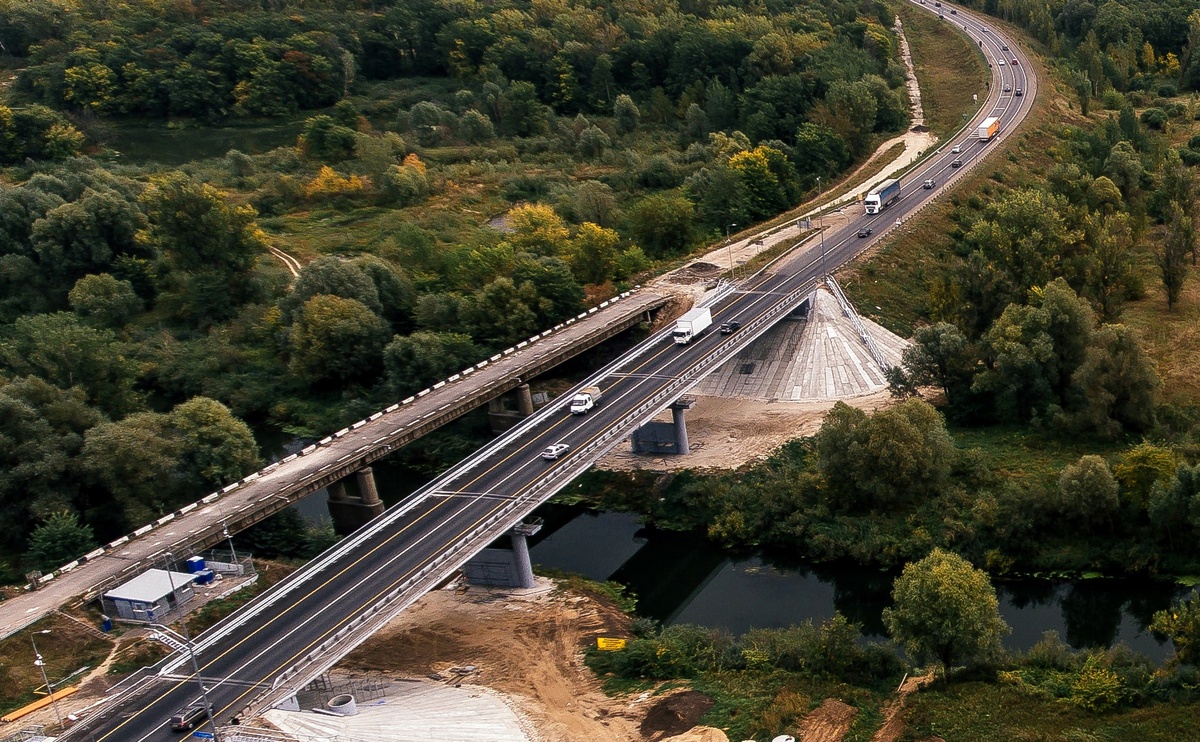 Реверсивное движение по мосту через Кудьму возле Ветчака будет действовать с 22 ноября по 2 декабря - фото 1