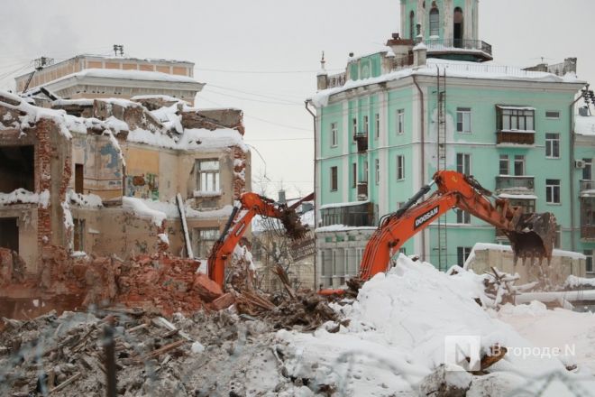 ДК им. Ленина сносят в Нижнем Новгороде: фото и видео с места событий - фото 7