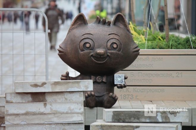 Город хвостатых скульптур: где в Нижнем Новгороде появились новые памятники животным - фото 4