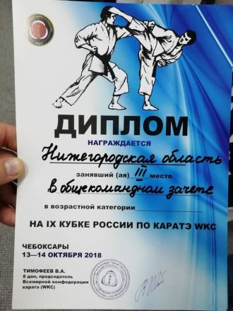 Нижегородские каратисты заняли третье место на IX кубке России WKC (ФОТО) - фото 3
