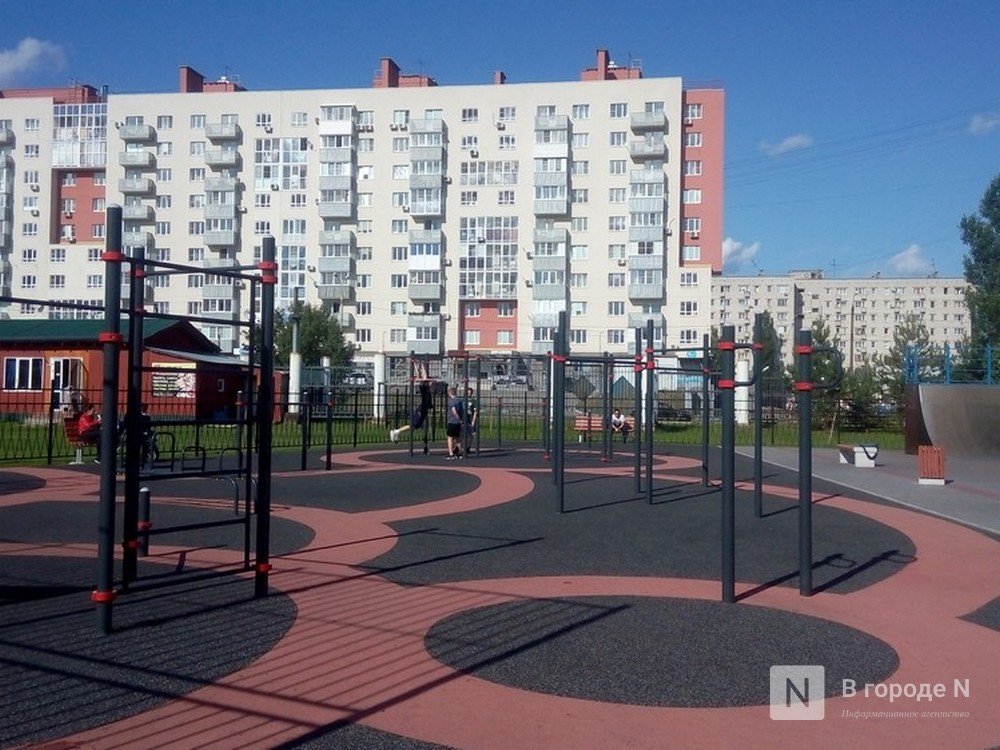 Четвертая воркаут площадка открылась в Нижнем Новгороде