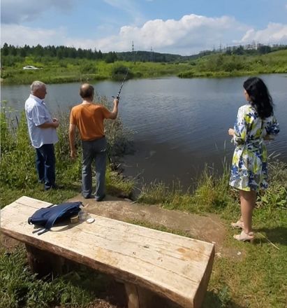 Депутат-справедливоросс помогла жителям Новопокровского благоустроить озеро - фото 2