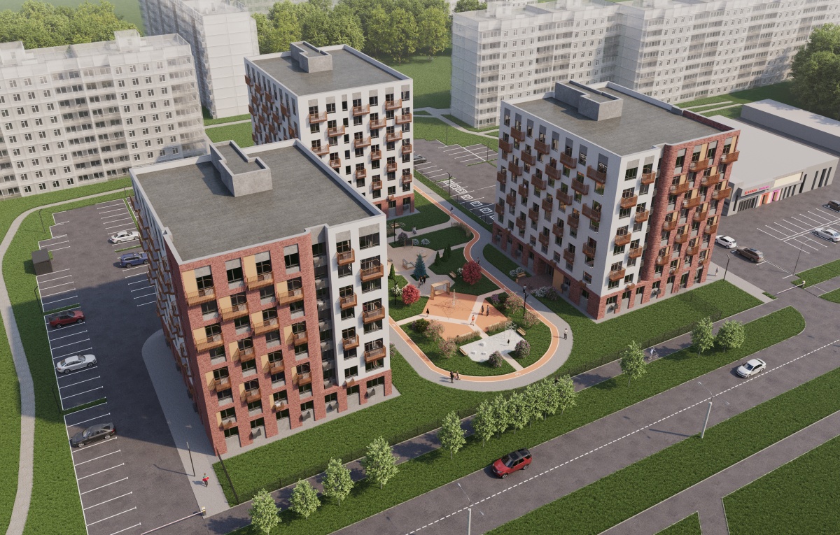 Продажи квартир стартовали в новом ЖК «Трио» в Автозаводском районе