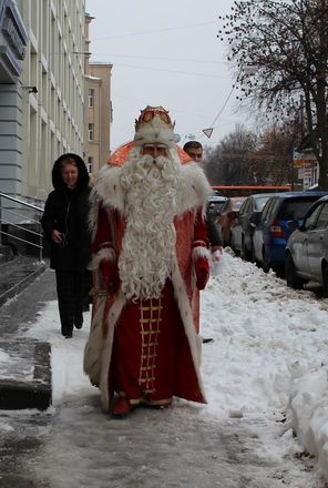 Дед Мороз из Великого Устюга посетил Нижний Новгород (ФОТО) - фото 20