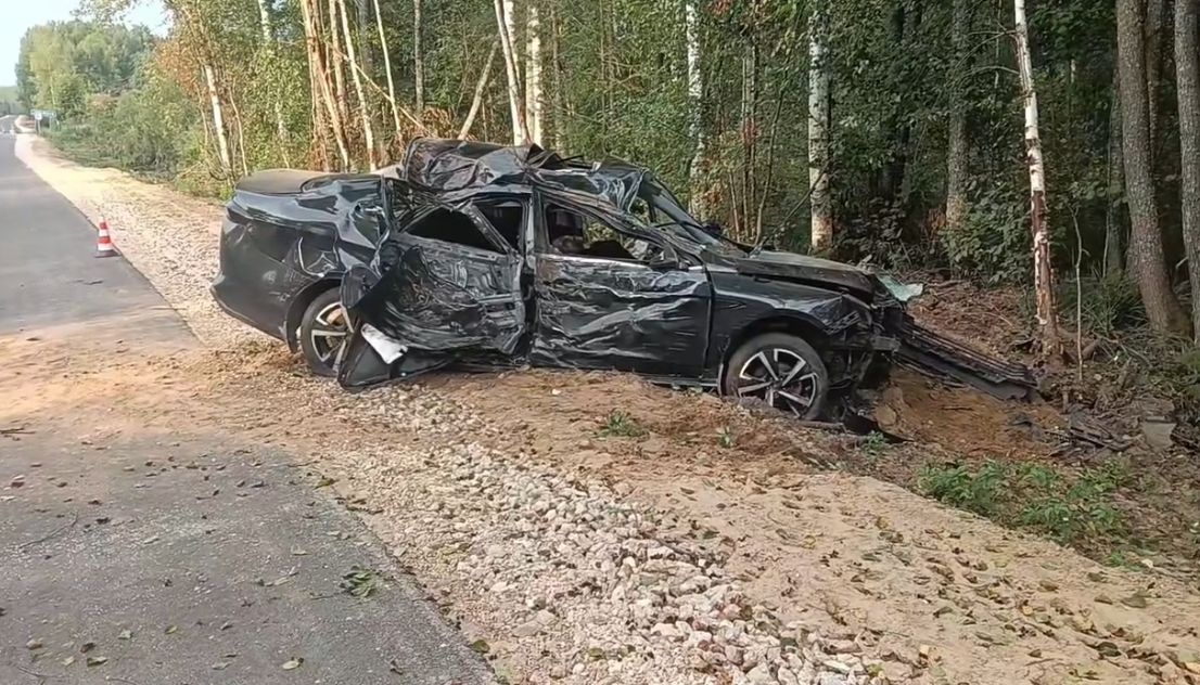 Легковушка съехала в кювет в Нижегородской области: погиб пассажир - фото 1