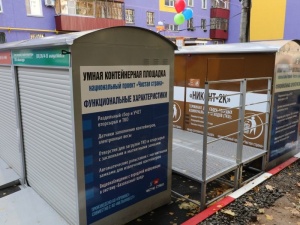 Вторая «умная» контейнерная площадка появилась в Нижнем Новгороде