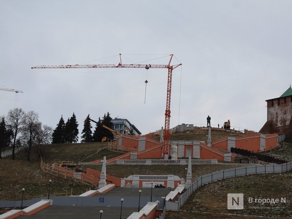Восстановление Чкаловской лестницы началось в Нижнем Новгороде
