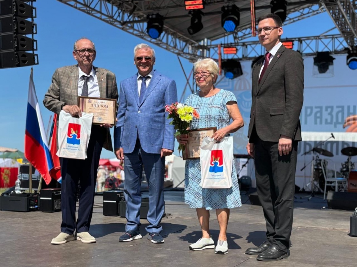 Председатель ЗСНО Евгений Люлин поздравил Городец с 873-летием - фото 1