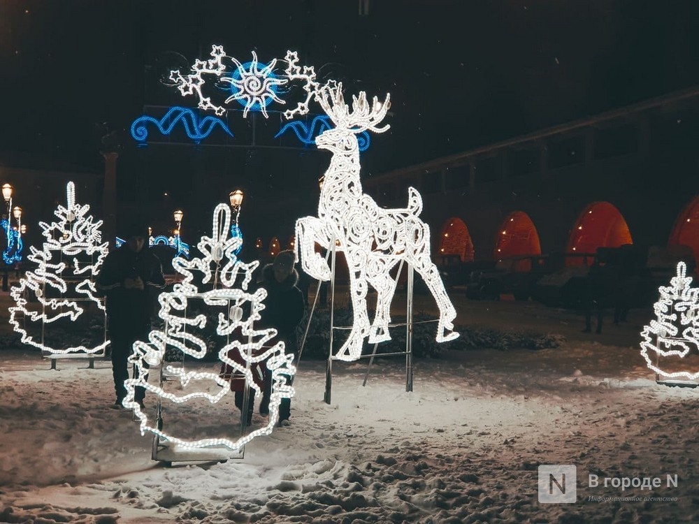 Нижний Новгород украсят к Новому году до 25 декабря - фото 1