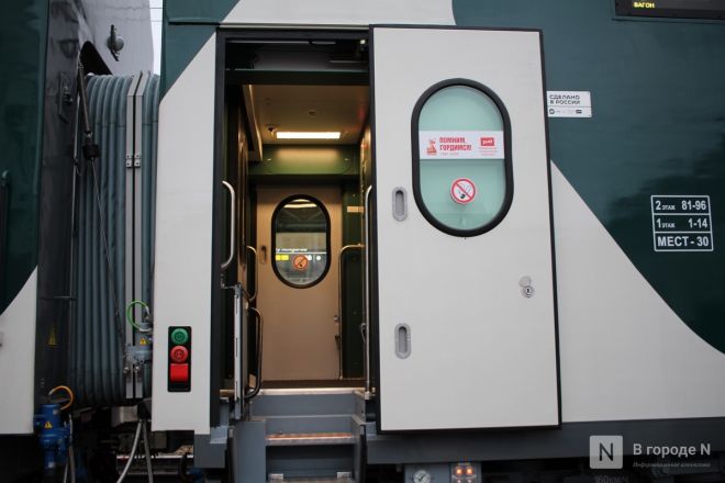 Двухэтажный, стильный, современный: как выглядит новый поезд &laquo;Буревестник&raquo; &mdash; фоторепортаж &laquo;В городе N&raquo; - фото 74