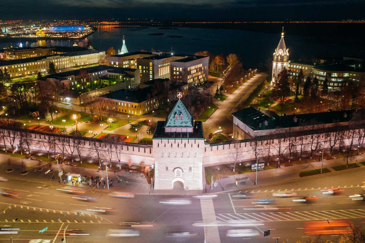 Подсветка Нижегородского кремля погаснет в «Час Земли» 26 марта