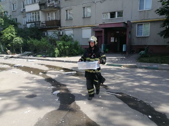 Змею эвакуировали из автозаводского дома, где взорвался газ - фото 1