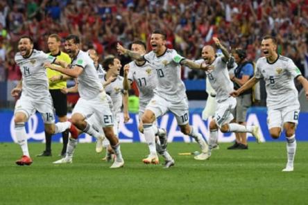 Исторический момент: Россия выиграла у Испании и впервые вышла в четвертьфинал