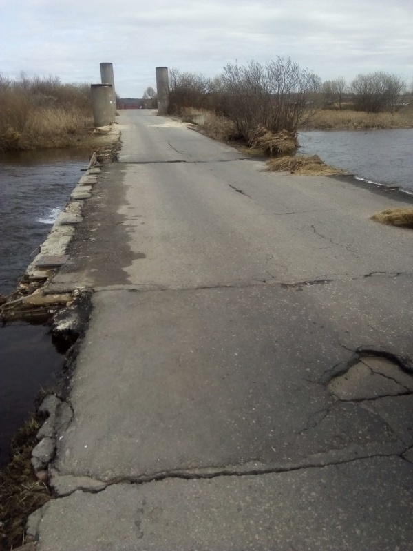 Два моста, дорога и населенный пункт в Нижегородской области освободились от воды - фото 1