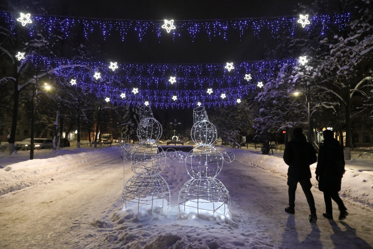 Более трех тысяч элементов иллюминации украсят Нижний Новгород к Новому году - фото 1