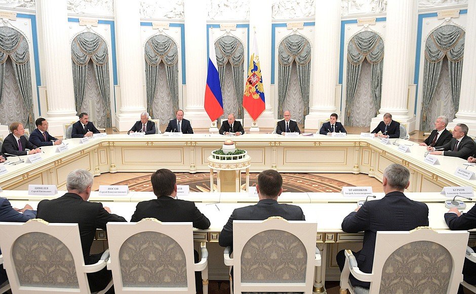 Глеб Никитин встретился с Владимиром Путиным и другими избранными губернаторами - фото 1
