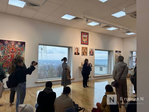 Трехметровую буддийскую статую открыли в Нижнем Новгороде - фото 15