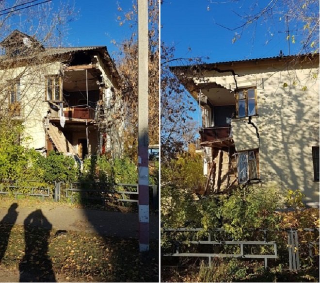 За обрушение дома на Бору оштрафовали прораба