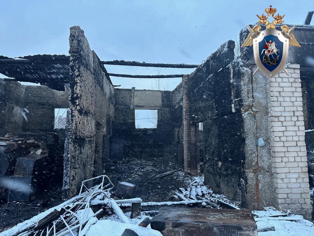 СК начал проверку по факту гибели мужчины на пожаре в Краснобаковском районе - фото 1