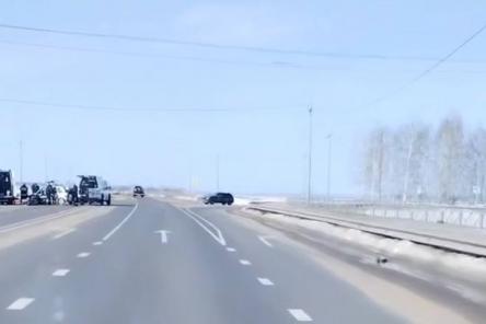 Опубликовано видео с места ДТП с пострадавшими чиновниками под Арзамасом