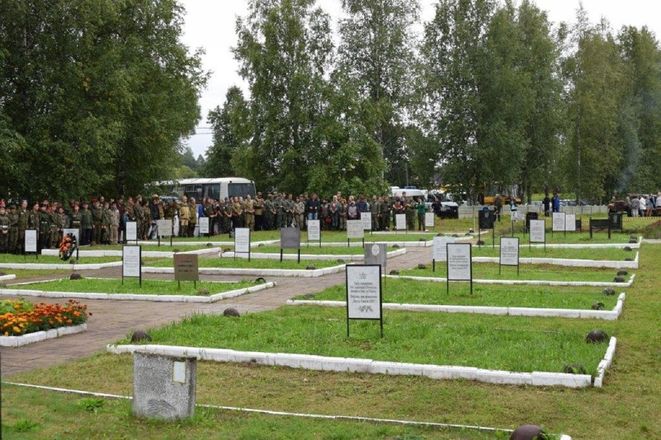 Останки погибших нижегородских бойцов захоронили в Тверской области - фото 3