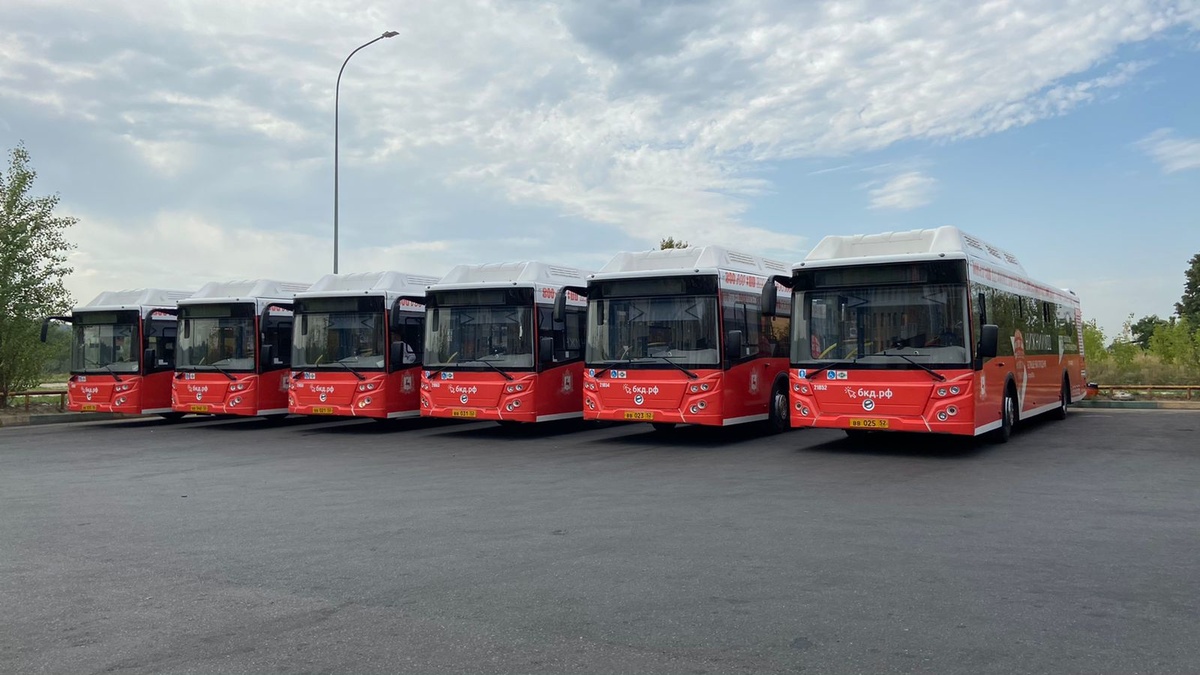 20 новых автобусов вышли на улицы Нижнего Новгорода